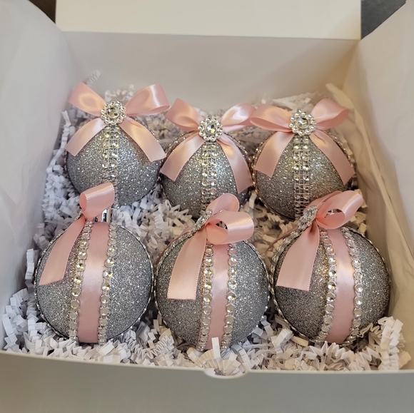 Silver ornament set - Picture 3 of 4